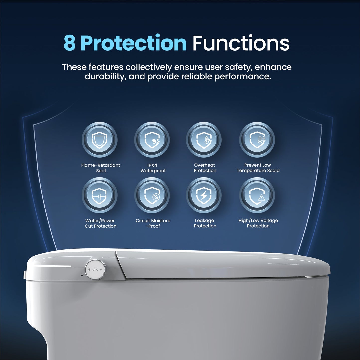 Madrid Smart Bidet Toilet ULTRA Version