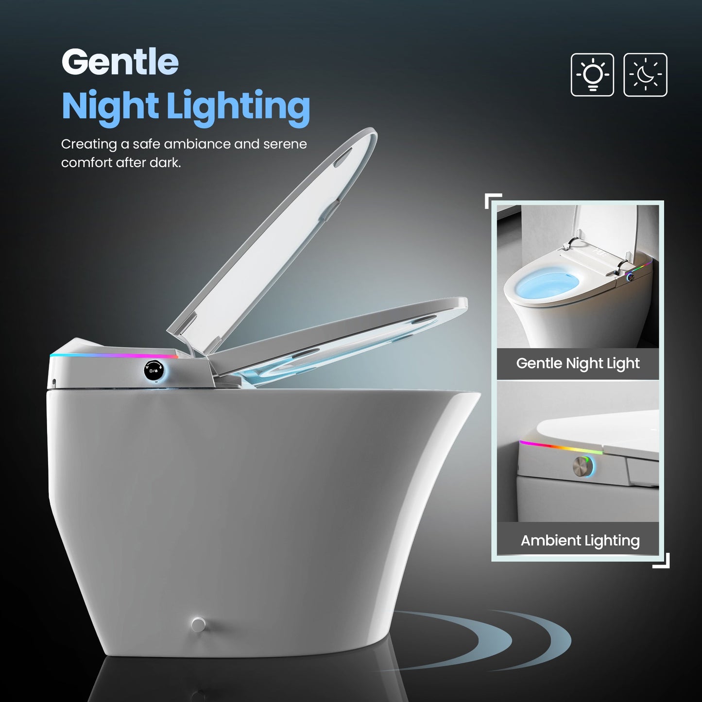 Zarautz Elongated  Smart Bidet Toilet MAX Version