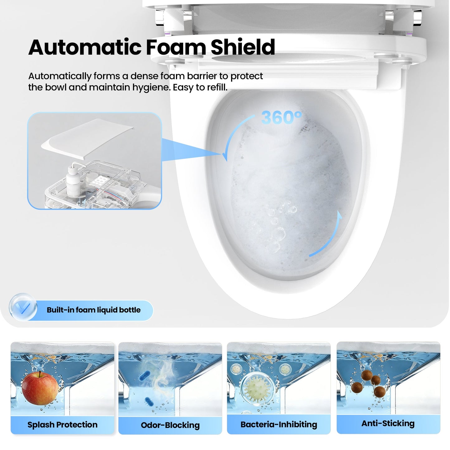Zarautz Elongated  Smart Bidet Toilet MAX Version