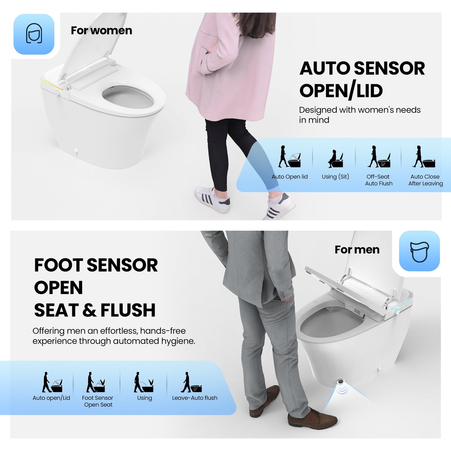 Zarautz Elongated  Smart Bidet Toilet ULTRA Version