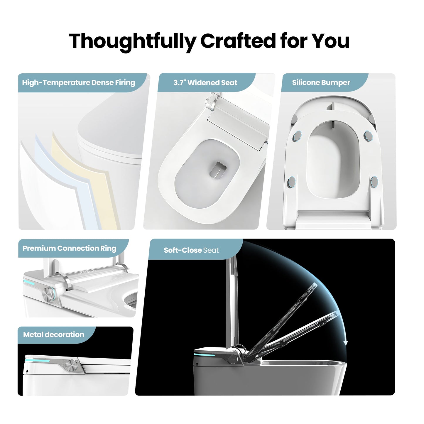 Yecla Elongated  Smart Bidet Toilet MAX Version