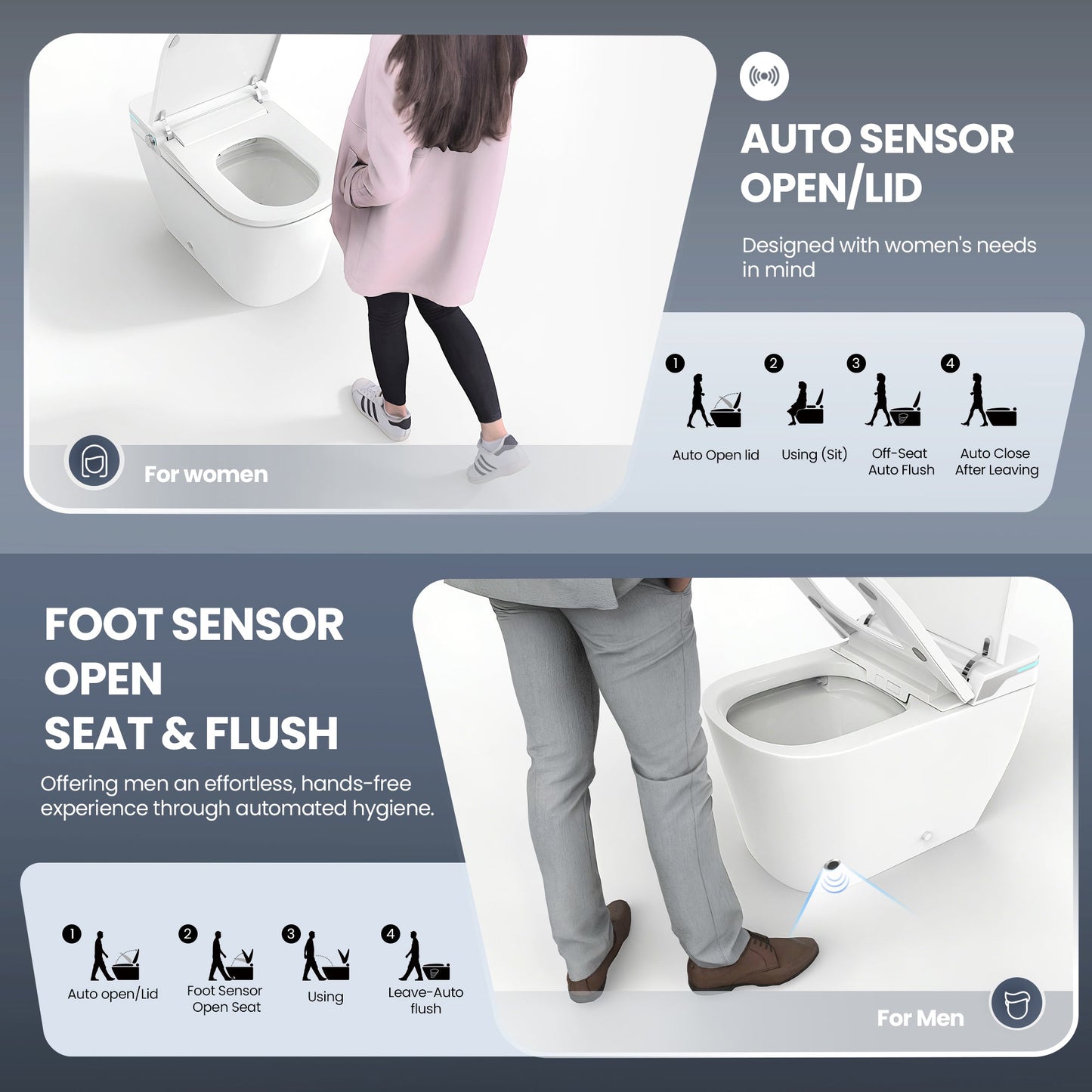 Yecla Elongated  Smart Bidet Toilet ULTRA Version
