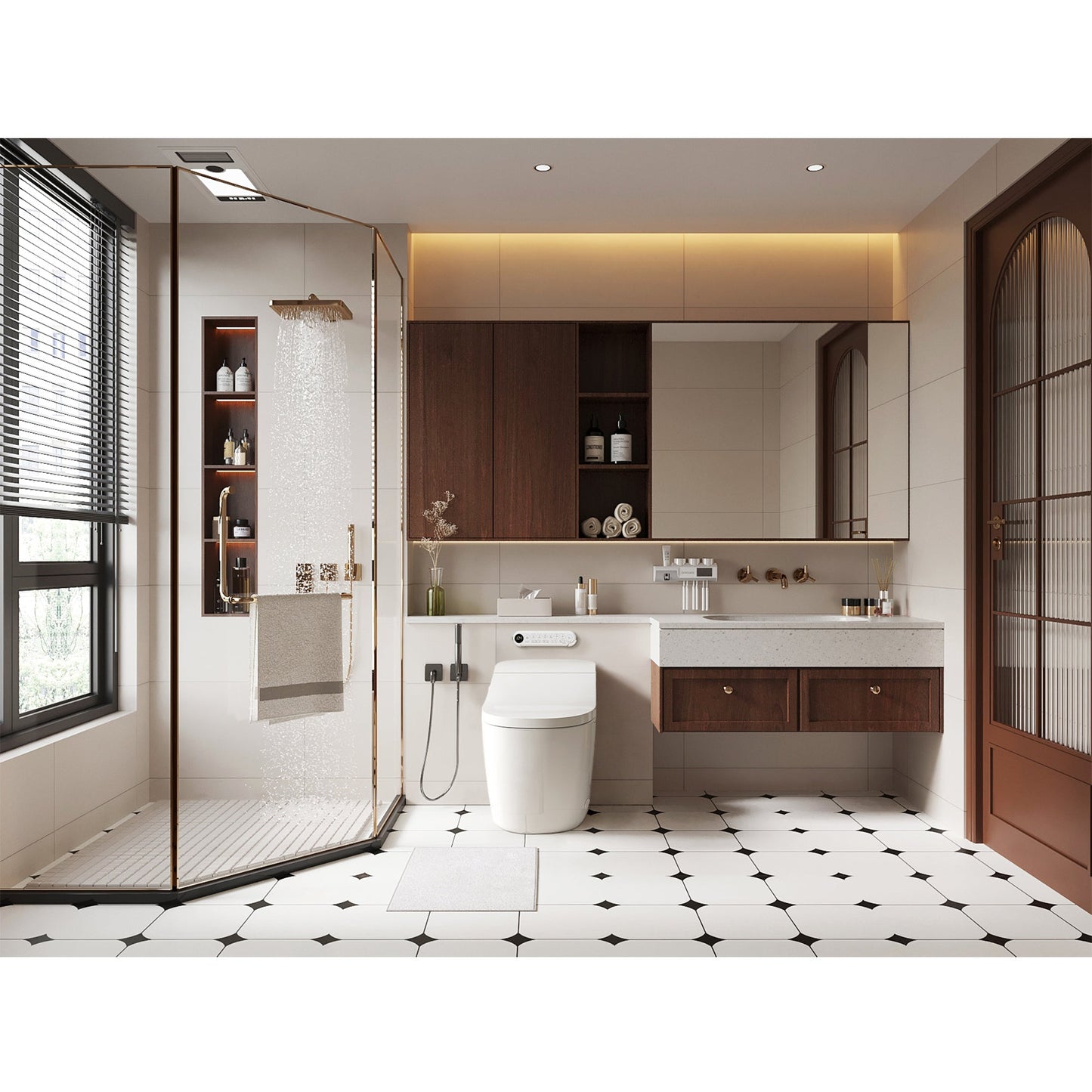 Vittuone Elongated  Smart Bidet Toilet ULTRA PLUS Version