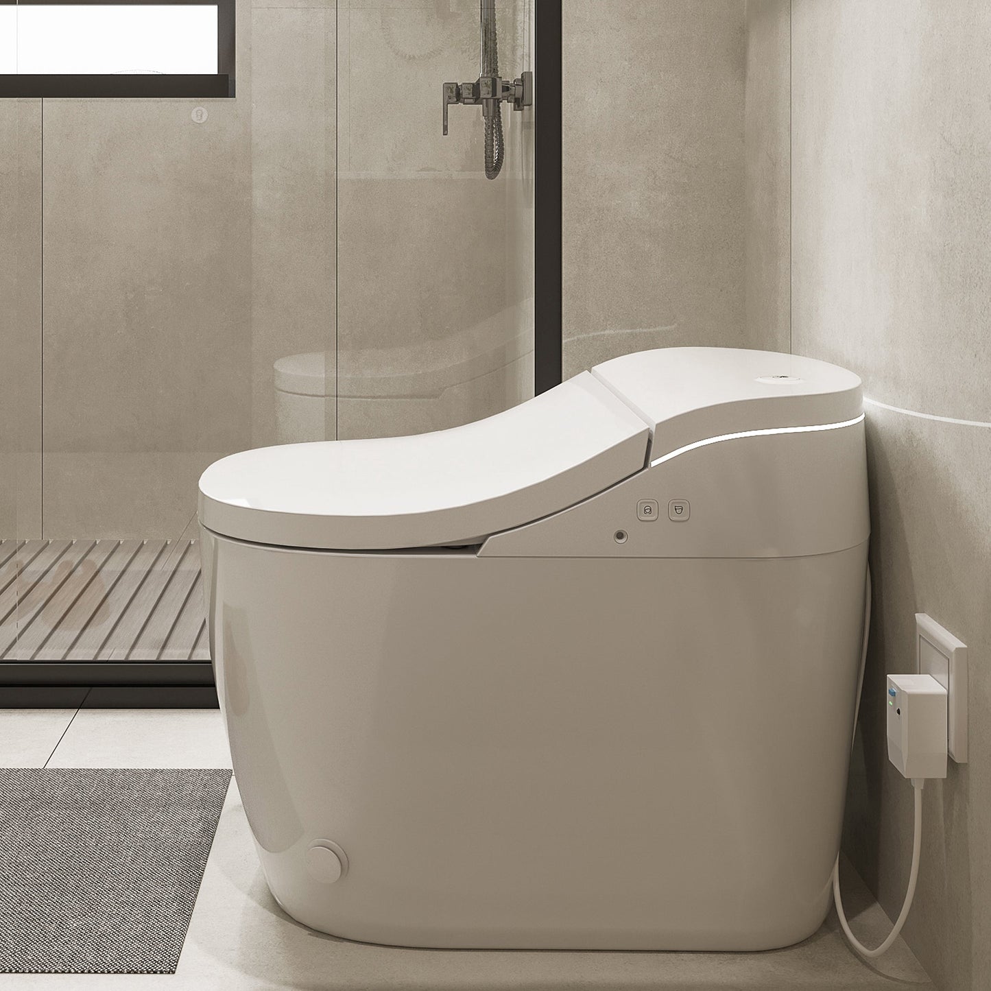 Vittuone Elongated  Smart Bidet Toilet ULTRA PLUS Version
