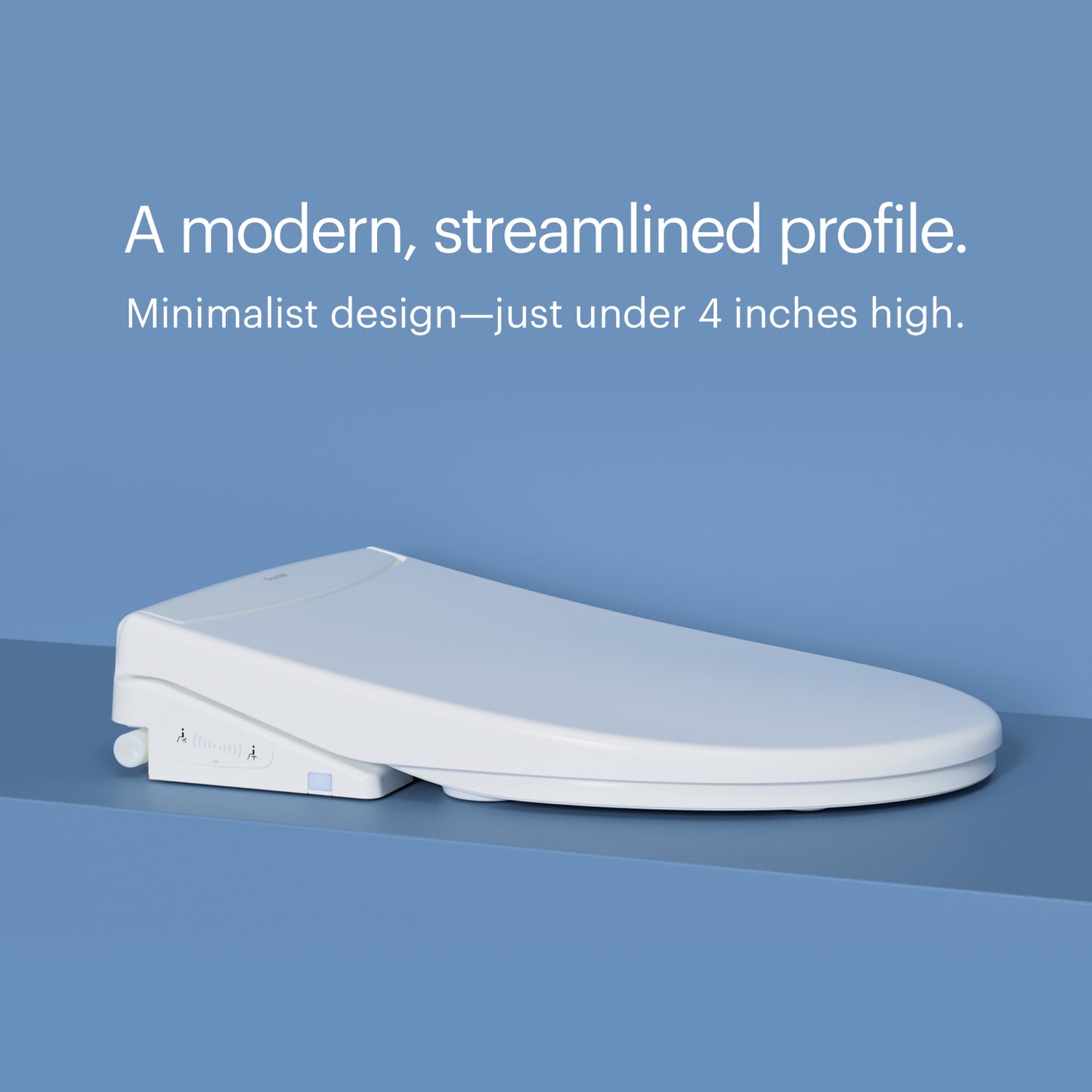 Swash Eco Thinline T66 | Luxury Bidet Toilet Seat with Remote Control, Elongated