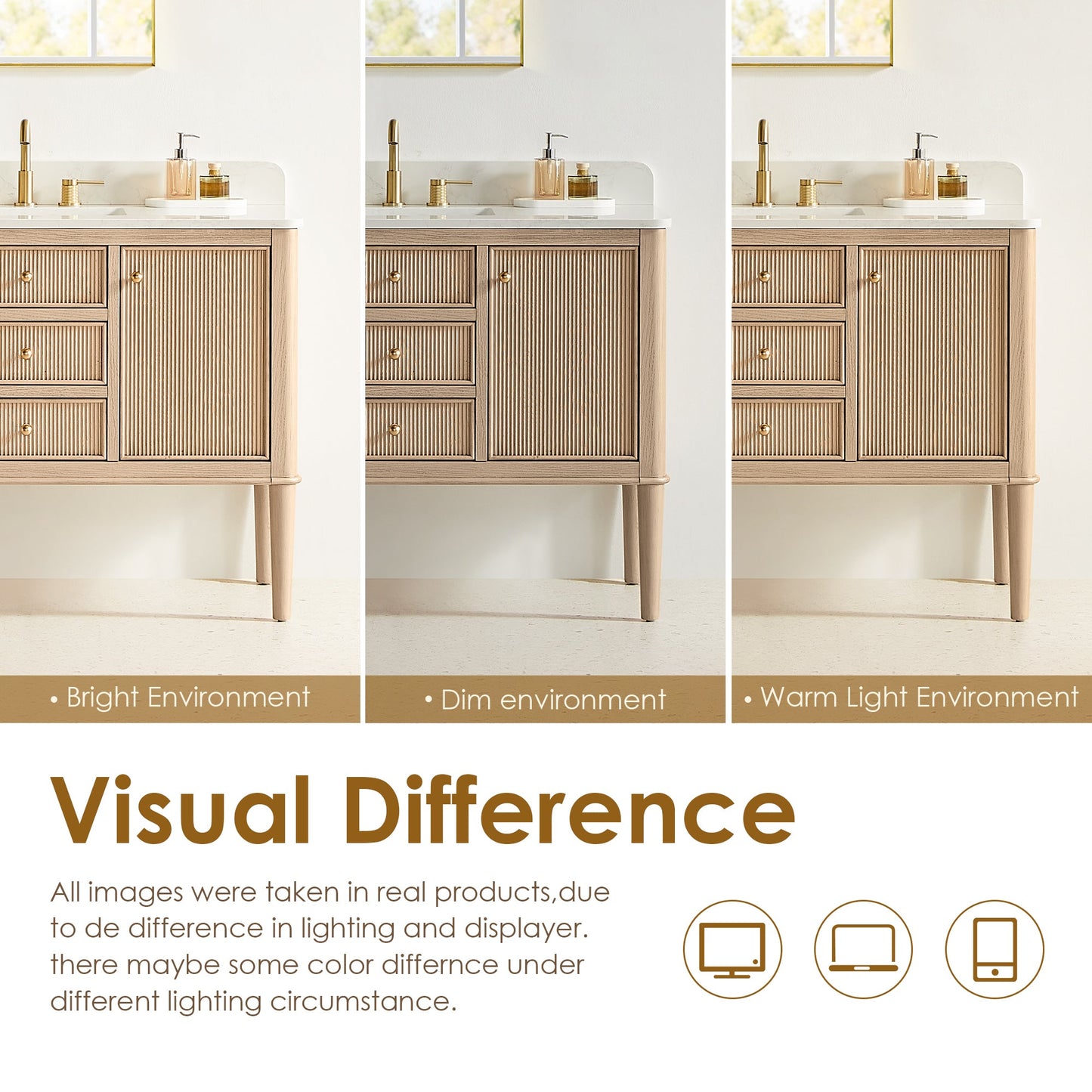 Blaise 48"/54"/60"/72" Single/Double Vanity with Top