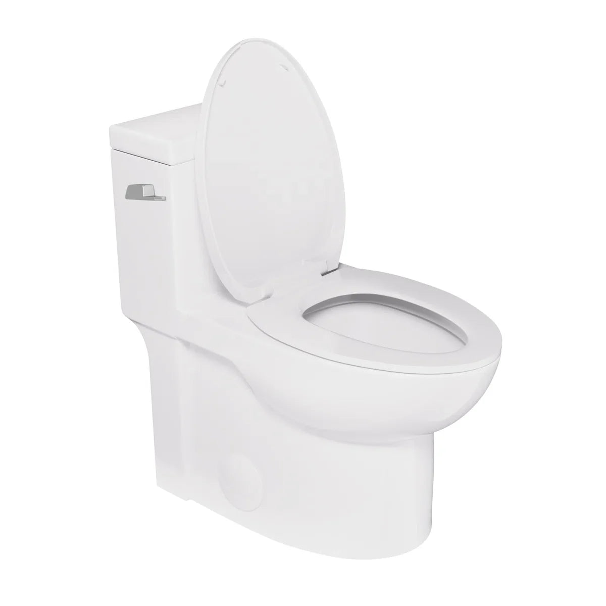 Denbigh One-Piece Toilet – Dual or Single Flush, Comfort Height