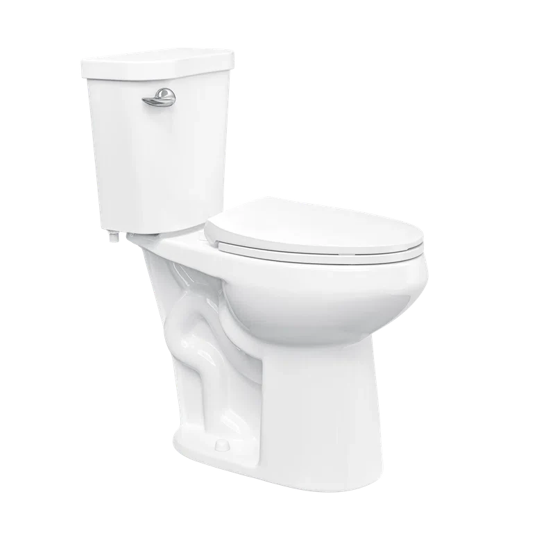 Dayton Elongated 20.7" Chair Height Two-Piece Toilet, 1.28 GPF Single Flush, Soft-Close Seat