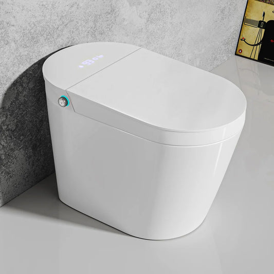 Mason Elongated Smart Toilet with Bidet, Heated Seat & Touchless Flush