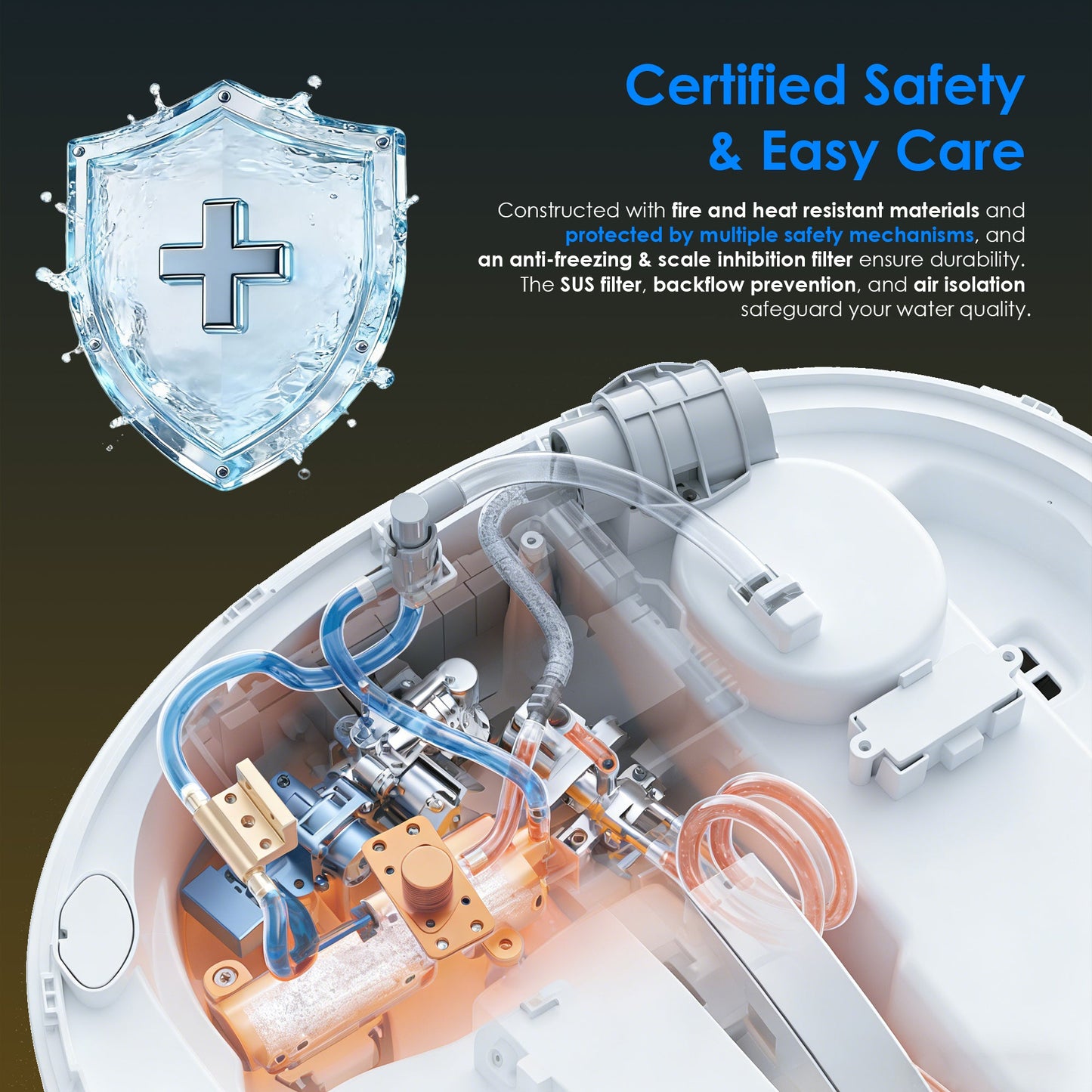 Marcel Smart Toilet with Tankless Flush & Bidet Wash