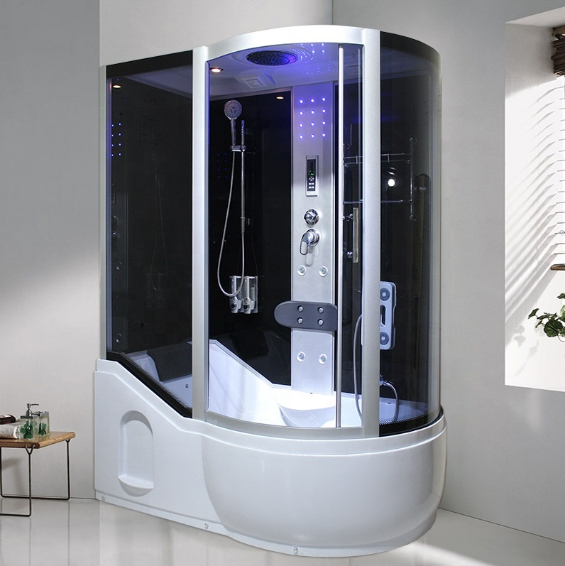 Indoor Sliding Glass Frame Steam Shower Cabin | Steam Room Complete Shower
