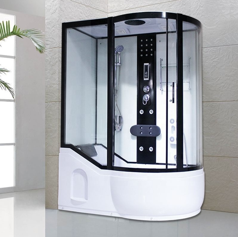 Indoor Sliding Glass Frame Steam Shower Cabin | Steam Room Complete Shower