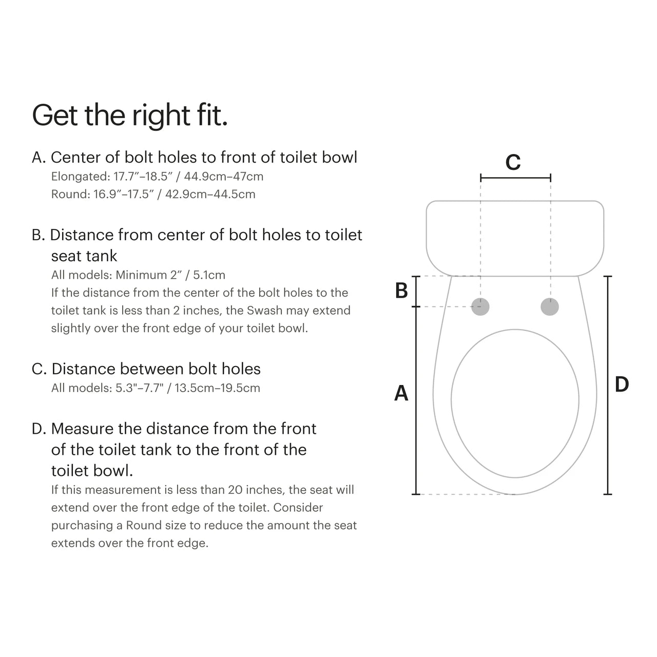 Swash Thinline T22 | Luxury Bidet Toilet Seat with Side Arm Control