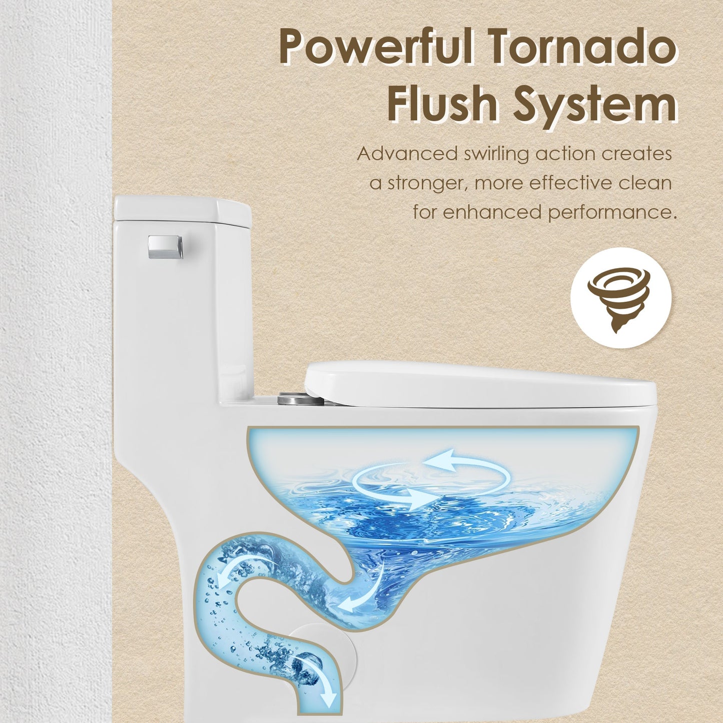 Braila Side-Flush Elongated One-Piece Toilet with ADA Chair Height