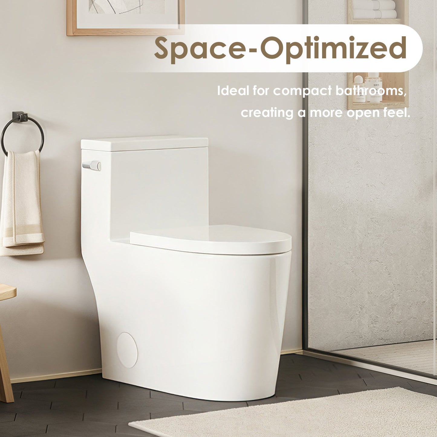 Braila Side-Flush Elongated One-Piece Toilet with ADA Chair Height