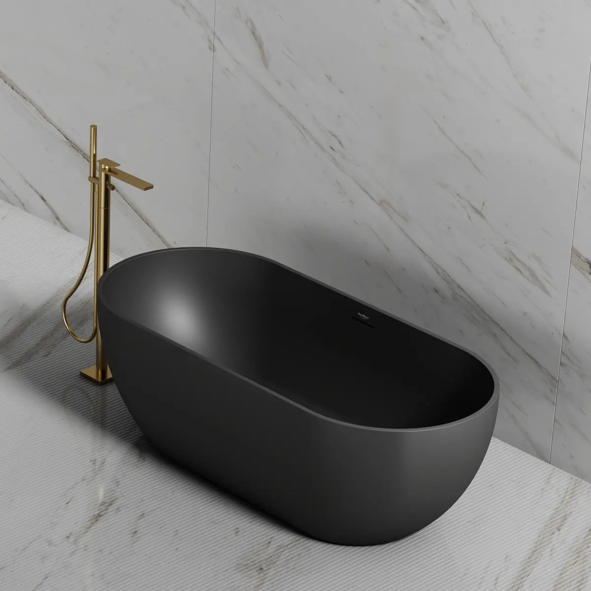 51.2-67.7 Inch MonBlari Acrylic Freestanding Bathtub